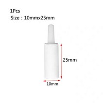 수족관 라운드 미네랄 버블 에어 스톤 연못 어항 펌프 에어레이터 수경 산소 에어스톤 액세서리 5 개, White 1Pcs
