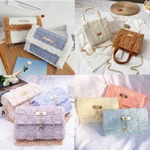코바늘 DIY 가방 키트 DIY키트 코바늘DIY 코바늘가방 만들기키트 집에서할수있는취미 코바늘가방뜨기 코바늘뜨기 손뜨개질 손뜨개가방 취미키트, diy 가방 키트_버킷백-브라운