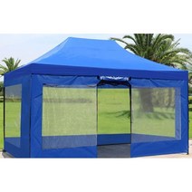 야외용천막 캐노피 그늘막 몽골텐트 차광막 접이식 바람막이 이동식 행사 대형, 베이지