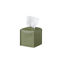 레노 정사각 티슈케이스_그린, 레노-정사각티슈케이스-GR