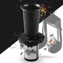 우리파파 꽥꽥이 빵빵이 나팔혼 에어혼 에어크락션 자동차경음기 오토바이 AIRHORN NO.2-꽥꽥이혼-블랙