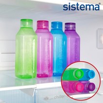 시스테마 스퀘어 보틀 475ml(색상랜덤), 스퀘어보틀 475ml(2008701)