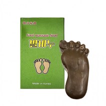 발비누 냄새제거 각질제거 보습효과 발샴푸 발전용 살구씨비누 미용비누, 단품, 단품