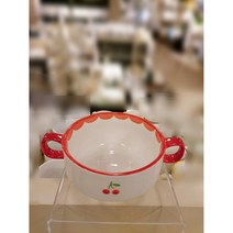 모던하우스 어썸데이 양손핸들 스프볼 L16.5 460ml 체리 CA3323011, L16.5CM 용량 460ML, 사진참조