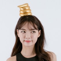 (황금똥머리띠)할로윈 파티 머리띠 코믹 엽기 소품, 상세페이지 참조