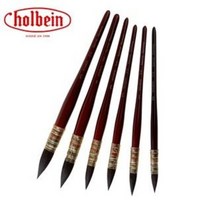 홀베인 수채화 붓 210 Squirrel 둥근붓 다람쥐털 / 옵션선택, 3호