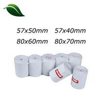 금전 등록기 용지 80mm 80x47mm Pos 감열지 롤 테이프 POS/atm용 인쇄 6, 한개옵션0