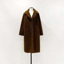 금강모피 페이크퍼 리버시블 양면 롱 후리스 무스탕 코트 테디베어 (3color)