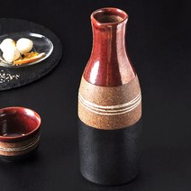 아카 도쿠리 일본 도자기 독구리 도꾸리 사케병 술병