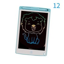 드로잉 패드 그림 그리기좋은 태블릿 포토샵 타블렛 웹툰용 만화그리는 Lcd 쓰기 91, 12인치-블루