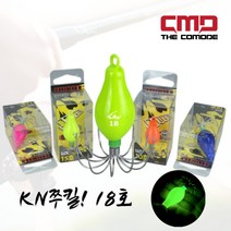쭈킬 물방울 애자 야광 봉돌 쭈꾸미 갑오징어 채비 CMD, 핑크