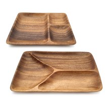 옻칠 원목 직사각 안주 접시 3절 T자형 Y자형 마른 오징어 땅콩 쥐포 과자 간식 그릇, ( Y자형 )