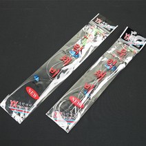 싸가지피싱 [싸가지피싱] YX 우럭 뎀핑채비 광어 백조기 선상 생활 낚시 낚싯바늘
