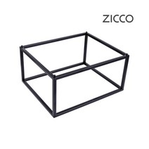 ZICCO 지코 멜라민 옐로우 우드 느낌 플레이팅 트레이 스탠드 초밥 스시 홈 카페 베이커리 진열 치즈보드 식기, 1개, 10)높은 직사각 스탠드 중형 2호