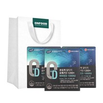 [온푸드] 초임계 알티지 오메가3+비타민D 3박스 6개월분 + 쇼핑백 증정