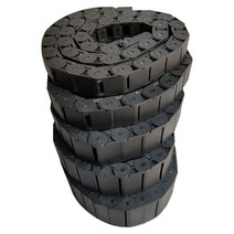 체인 1000mm 케이블 18x25 18x18 18x37 18x50mm 브릿지 비개방 플라스틱 견인 선 전송 드래그 기계 용, [03] 18x25