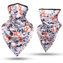 남자 마스크 육군 전술 두건 목 Gaiter 스포츠 얼굴 커버 마스크 군사 카 모 블랙 삼각형 스카프 낚시 사이클링 실행, 15_15