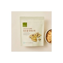 ORGA 간식 구운 두부스낵 (65g) 탕비실 회사 어린이 성인 캠핑 차박 홈파티 영화 선물, 5개