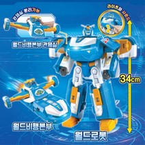 슈퍼윙스 비행본부 월드로봇 관제실 로봇완구 공군 변형로보트 전투기로봇 작동완구