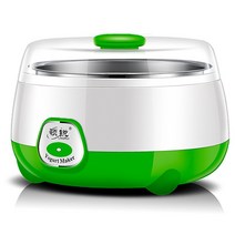 휴대용 요구르트 메이커 자동 가정용 DIY 도구 주방 용품 스테인레스 스틸/PP 물 탱크 핑크 220V, 01 green_01 미국