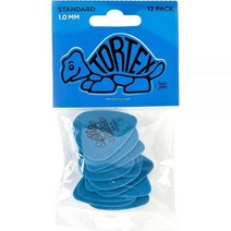 Dunlop Tortex 스탠다드 기타 피크 1.0 mm 12개