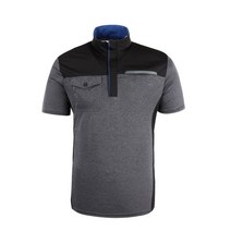 트로비칸 스포티합 집업 쿨티 TK크로매틱 아웃포켓 반팔티