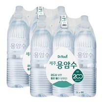 오리온 닥터유 제주용암수 무라벨 2L 12펫 에코 생수 대용량 미네랄 워터 물 eco 청정