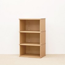 종이 책장 ㅁㅁㅂㅂ 3단(가로44), 색상