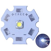 UV랜턴 라이트 레진 젤네일램프 젤램프 UV램프 Cree XPG2 LED 손전등 전구용 콜드 화이트 6500K 뉴트럴 4500k 15W, 12.Cold White 6500k  With 8MM