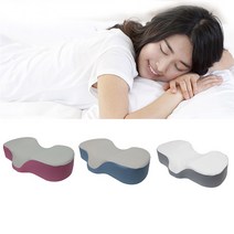 잠앤잠 3D 숨쉬는 경추 베개 에어홀 메모리 폼 매직 인체공학 설계 신소재 커버 듀폰 커버, 01.핑크