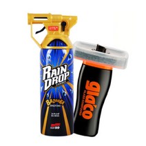 소프트99 글라코 발수코팅 유막제거 세트 레인드롭 바주카 W526X + 유막제거제 G47