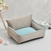 펫먼트 반려동물 대형 땅꿀방석, 민트