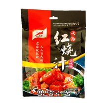 <평안중국식품> 훙쏘즙 소스 120g, 1개