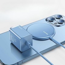 고속 충전기 휴대폰 맥세이프 아이폰 멀티 케이블, (화이트 세트)