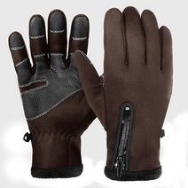 자전거장갑 방한 사이클 보온 Hot Winter Gloves for Men Women Motorcycle Cycling Windproof Touchscreen, 13 type3-brown_01 S