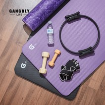 강블리 G시리즈 요가매트 15mm/20mm 두꺼운 NBR소재 유아동매트, 블랙