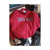 Majestic 보스턴 레드삭스Therma Base Dugout 자켓 MLB 야구Fleece Lined Med