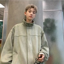 남성 가을 트렌드 루즈하고 편한 원단 캐주얼 재킷