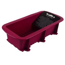 식품 등급 비 스틱 케이크 빵 금형 대형 토스트 프랑스 팬비누 덩어리, WALFOS wine red