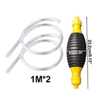 자동차 연료펌프 hand fuel pump car portable manual tank sucker fuel transfer pump liquid oil pump siphon, 표준 세트 c