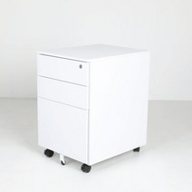(주)디자인파일 Frack Cabinet 서랍장, 화이트