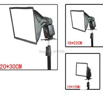 캐논 소니 니콘 펜탁스 올림푸스용 20X30 플래시 소프트 박스 디퓨저, 한개옵션0