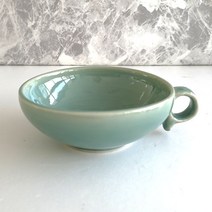 청자 라떼잔, 단색