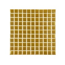 [현쓰몰] 25X25 정사각 골드 모자이크 타일 GOLD 금색 유광 (11장)