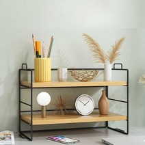 2단정리선반 철제 베란다 창고, 1단 블랙프레임 화이트