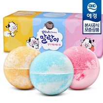 기타 샤워메이트 말랑이 밀키 버블 배쓰밤 80g 3입 x1개 /입욕제, 없음