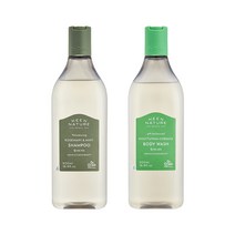 닥터올가 볼륨N바디케어 2종세트(로즈마리 민트샴푸500ml X 약산성 어성초바디워시500ml)