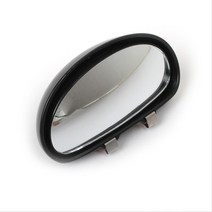 넓은 시야 곡면경 각도 조절 전차종 부착 보조 거울 카렌스 SM3 안전운전 K5 백미러, 블랙