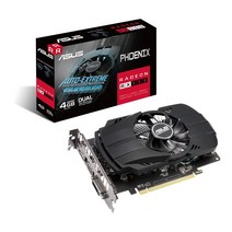 ASUSTEK - VIDEO CARDS Phoenix Radeon RX 550 4GB GDDR5 is designed to bring durable performance to compact PC builds