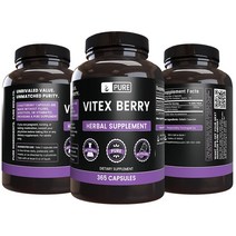 (2주문시+1)(대용량 갓성비)식물성 pms영양제 천연 여성호르몬 생리통완화 생리불순영양제 바이텍스 체이스트트리 440mg 365캡슐, 1개, 365정